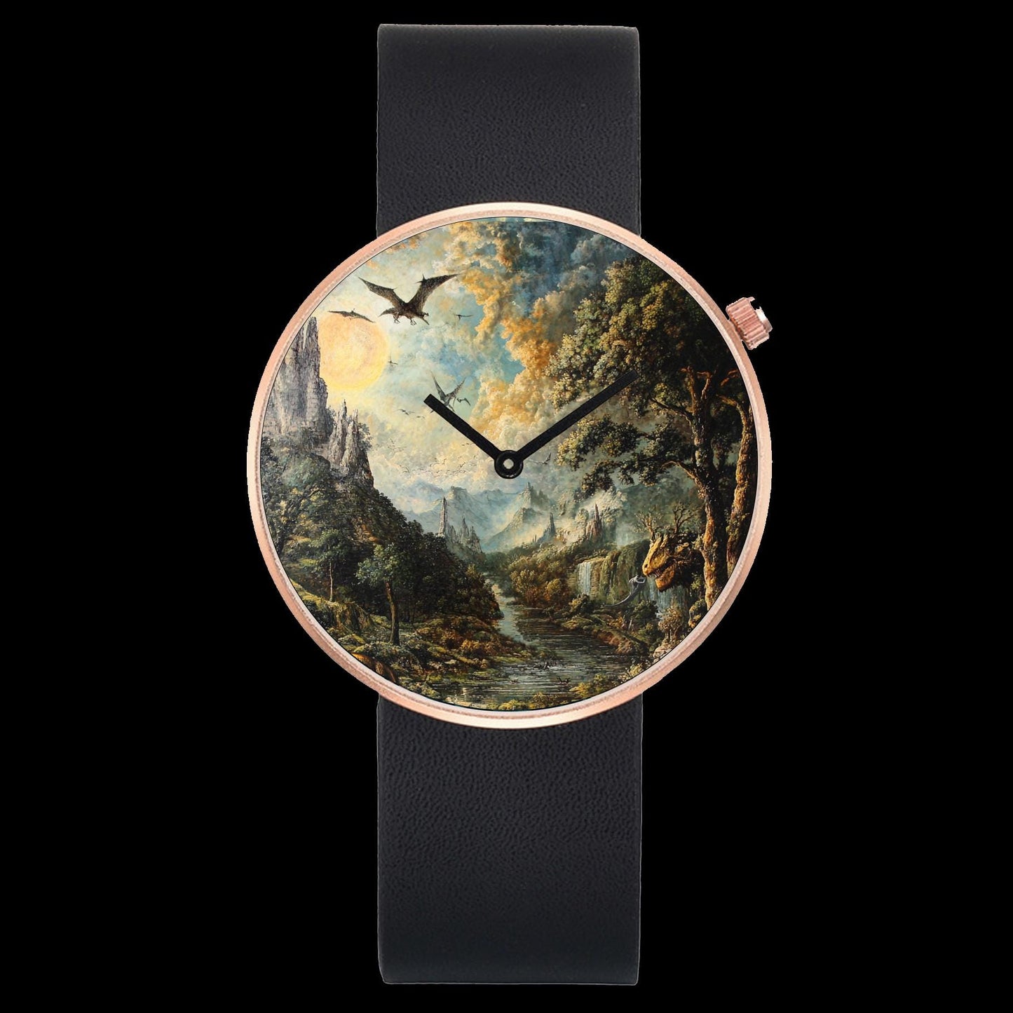 Extraterrestrial Artistic Unisex Wrist Watch by Odyssey Watches