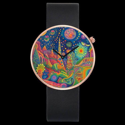 Psychedelic Unisex Wrist Watch by Odyssey Watches